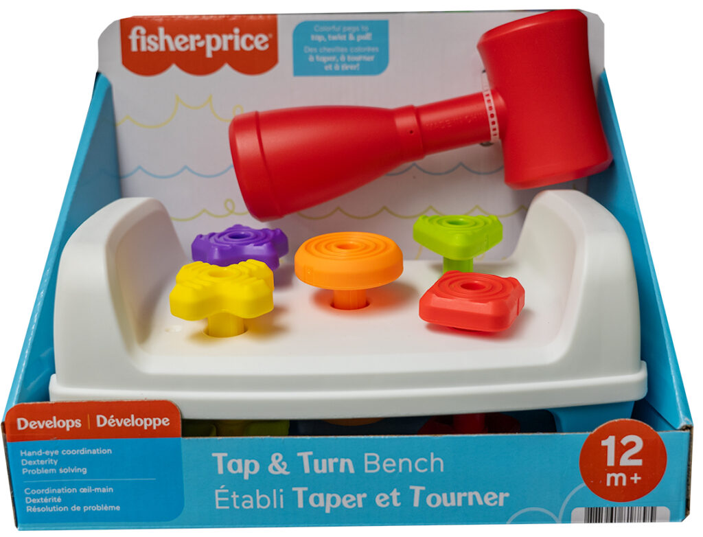 Fisher Price - Tap &Turn Bench